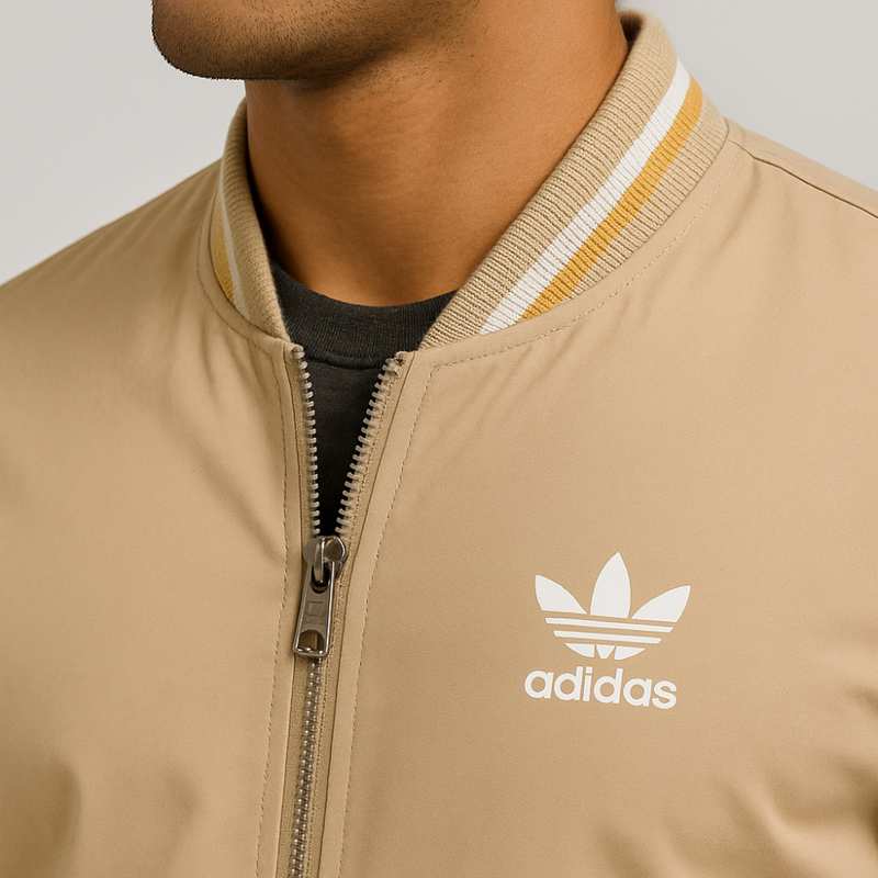 Bomber Jacket with Zip