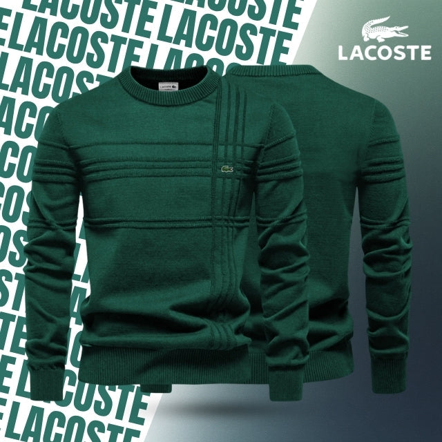LC Textured Crew Neck Sweater