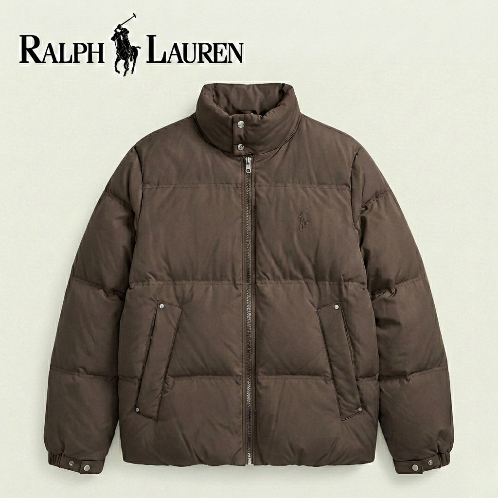 RL Textured Ripstop Down Jacket